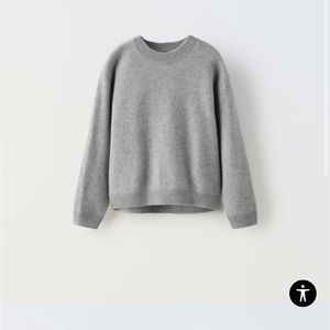 Zara baby 100% cashmere pullover sweater size 18-24